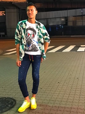 _tsubasa_yさん（メンズ・181cm）の夏コーディネート