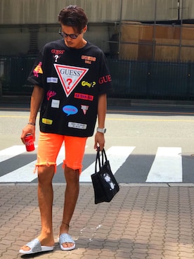 「TANTA（タンタ）のアイテム」を使った、_tsubasa_yさん（メンズ・181cm）の夏コーディネート