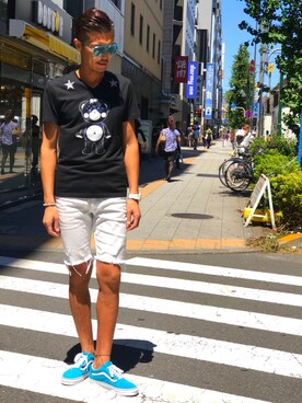 「TANTA（タンタ）のアイテム」を使った、_tsubasa_yさん（メンズ・181cm）の夏コーディネート