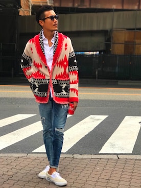 「Safari」｜「アイテム（スリッポン）」を使った、_tsubasa_yさん（メンズ・181cm）の夏コーディネート