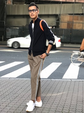 「Safari」｜「アイテム（その他）」を使った、_tsubasa_yさん（メンズ・181cm）の秋コーディネート