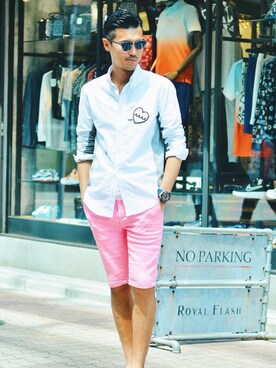 _tsubasa_yさん（メンズ・180cm）の夏コーディネート