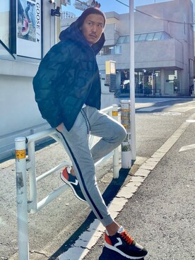 「Safari」｜「アイテム（ジャケット/アウター）」を使った、_tsubasa_yさん（メンズ・181cm）の冬コーディネート