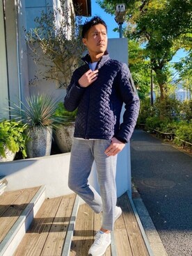 「STUD MUFFIN」｜「アイテム（ブルゾン）」を使った、_tsubasa_yさん（メンズ・181cm）の冬コーディネート