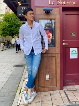 _tsubasa_yさん（メンズ・181cm）の春コーディネート