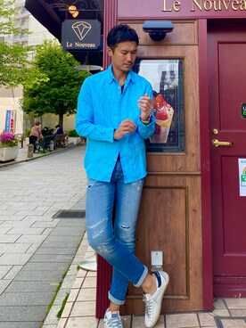 _tsubasa_yさん（メンズ・181cm）の春コーディネート