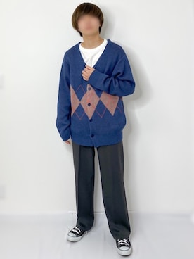 「allstar」｜まつお。さん（メンズ・173cm）の春コーディネート