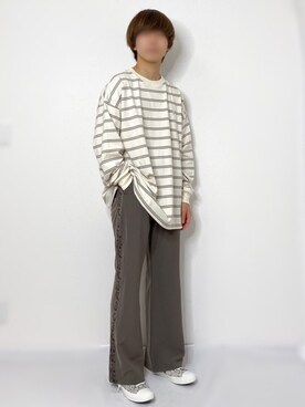 まつお。さん（メンズ・173cm）の春コーディネート