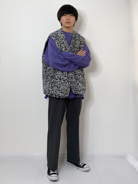 まつお。さん(メンズ・173cm)の春コーディネート