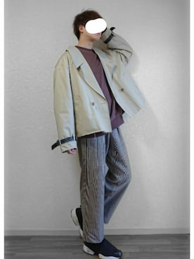 「UNIQLO（ユニクロ）の50色ソックス（消臭機能付き）（ソックス/靴下）」を使った、なつさん（メンズ・177cm）の秋コーディネート