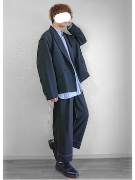 「KUUUPY」｜「アイテム（その他）」を使った、なつさん（メンズ・177cm）の秋コーディネート