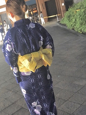 「夏祭り」｜まーさん（レディース・156cm・10代）の秋コーディネート