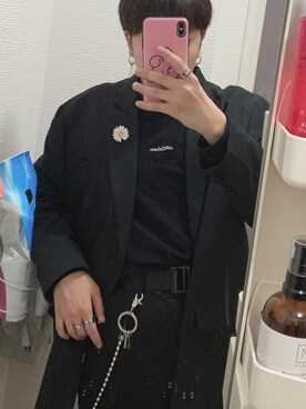 「RAGEBLUE（レイジブルー）のアイテム（財布/小物）」を使った、けさん（メンズ・170cm）の秋コーディネート