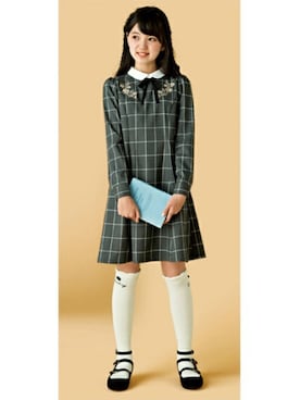 「Lindsay（リンジィ）のアイテム」を使った、Lovetoxicさん（キッズ・155cm）の冬コーディネート