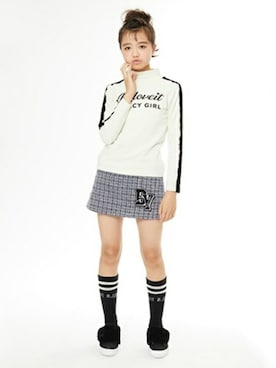 「by LOVEiT（バイラビット）のアイテム」を使った、Lovetoxicさん（キッズ・160cm）の秋コーディネート