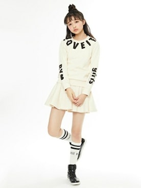 「by LOVEiT（バイラビット）のアイテム」を使った、Lovetoxicさん（キッズ・160cm）の秋コーディネート