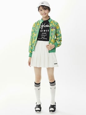 「by LOVEiT（バイラビット）のアイテム」を使った、Lovetoxicさん（キッズ・162cm）の冬コーディネート