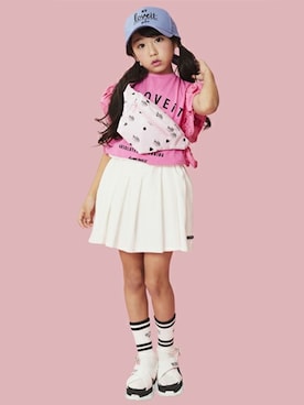 「by LOVEiT（バイラビット）のアイテム」を使った、Lovetoxicさん（キッズ・130cm）の春コーディネート