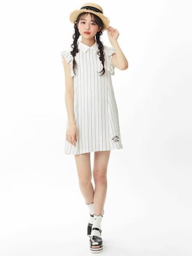 ストライプワンピース のキッズ人気ファッションコーディネート Wear