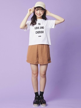 「by LOVEiT（バイラビット）のアイテム」を使った、Lovetoxicさん（キッズ・160cm）の春コーディネート