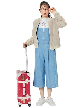 「pom ponette junior（ポンポネットジュニア）のアイテム」を使った、Lovetoxicさん（キッズ・163cm）の冬コーディネート