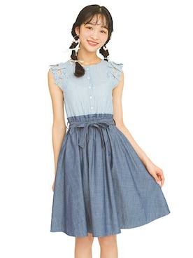 「Lindsay（リンジィ）のアイテム」を使った、Lovetoxicさん（キッズ・162cm）の夏コーディネート