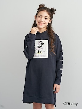 「Lindsay（リンジィ）のアイテム」を使った、Lovetoxicさん（キッズ・144cm）の秋コーディネート