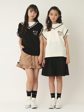 ベストを使った ジュニア の人気ファッションコーディネート Wear