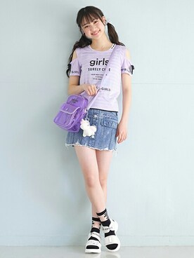 Lovetoxicさん（キッズ・159cm）の夏コーディネート