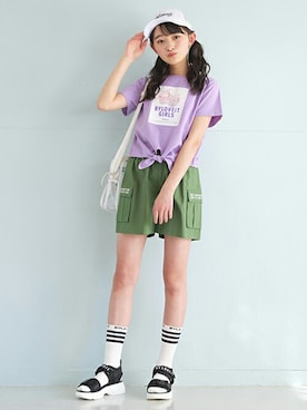 Lovetoxicさん（キッズ・156cm）の夏コーディネート