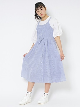 「pom ponette junior（ポンポネットジュニア）のアイテム」を使った、Lovetoxicさん（キッズ・160cm）の春コーディネート