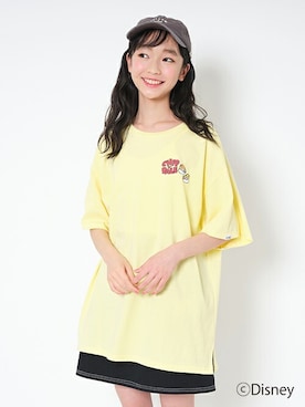 「LOVETOXIC（ラブトキシック）のアイテム」を使った、Lovetoxicさん（キッズ・156cm）の春コーディネート