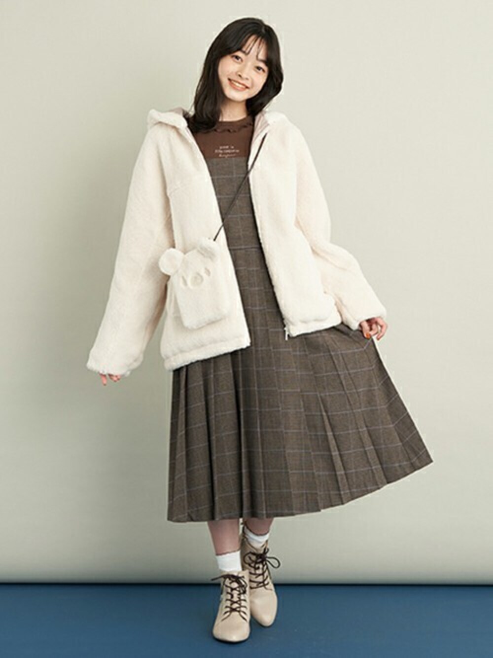 Lovetoxic(NARUMIYA ONLINE)｜pom ponette juniorのジャンパースカート  