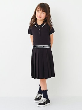 「kate spade new york kids（ケイトスペードニューヨーク）のアイテム（レッグウェア）」を使った、Lovetoxicさん（キッズ・117cm）の春コーディネート