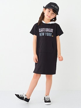 「kate spade new york kids（ケイトスペードニューヨーク）のアイテム（帽子）」を使った、Lovetoxicさん（キッズ・117cm）の春コーディネート