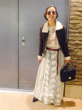 あろまんØさん（レディース・160cm）の春コーディネート