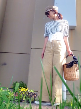 あろまんØさん（レディース・160cm）の春コーディネート