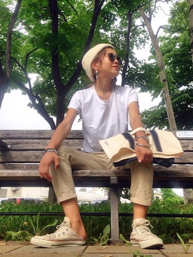 あろまんØさん（レディース・160cm）の夏コーディネート