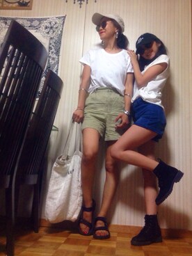 あろまんØさん（レディース・160cm）の夏コーディネート