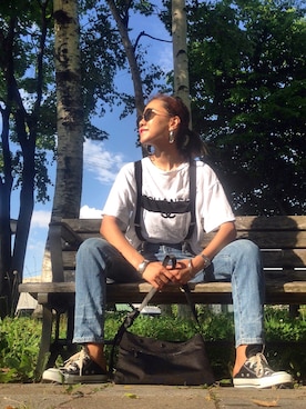 あろまんØさん（レディース・160cm）の夏コーディネート