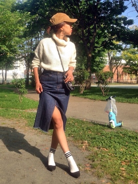 あろまんØさん（レディース・160cm）の秋コーディネート