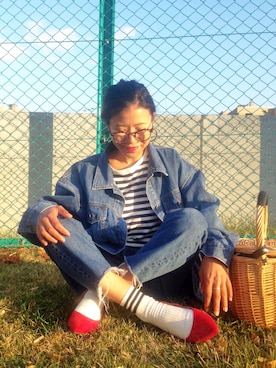 あろまんØさん（レディース・160cm）の秋コーディネート