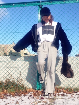 あろまんØさん（レディース・160cm）の秋コーディネート