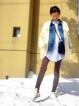 あろまんØさん（レディース・160cm）の冬コーディネート