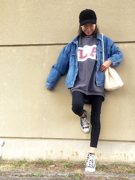 あろまんØさん（レディース・160cm）の春コーディネート