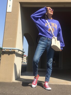 あろまんØさん（レディース・160cm）の春コーディネート