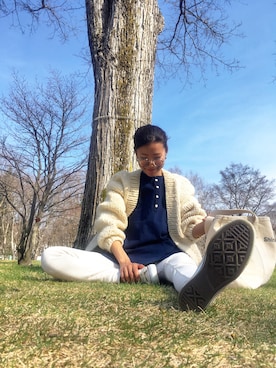 あろまんØさん（レディース・160cm）の春コーディネート