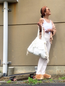 「WALANCE（ワランス）のアイテム」を使った、あろまんØさん（レディース・160cm）の秋コーディネート