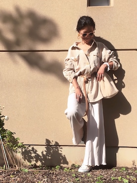 あろまんØさん（レディース・160cm）の秋コーディネート