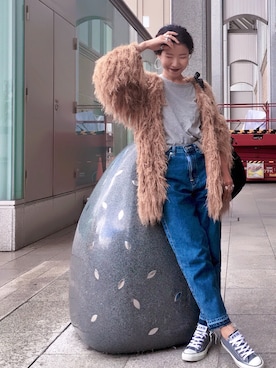 あろまんØさん（レディース・160cm）の秋コーディネート